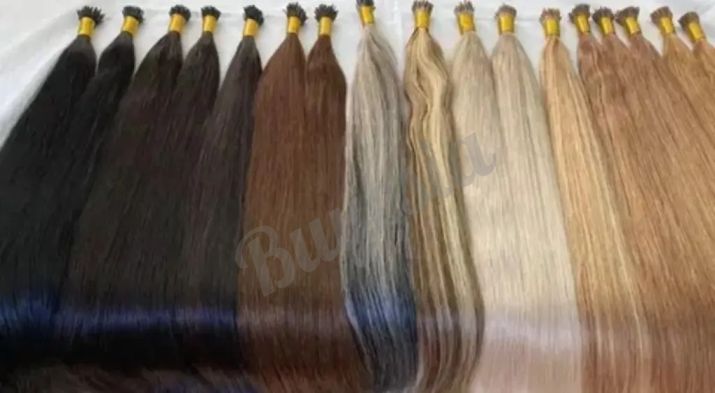 Extensiones de cabello en puntos