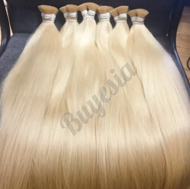 Extensiones de cabello en puntos