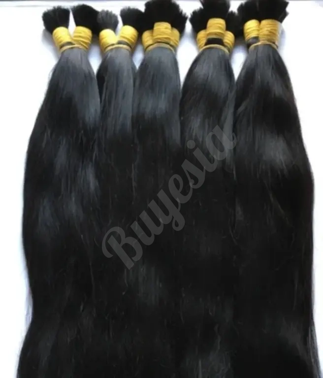 Extensiones de cabello en puntos