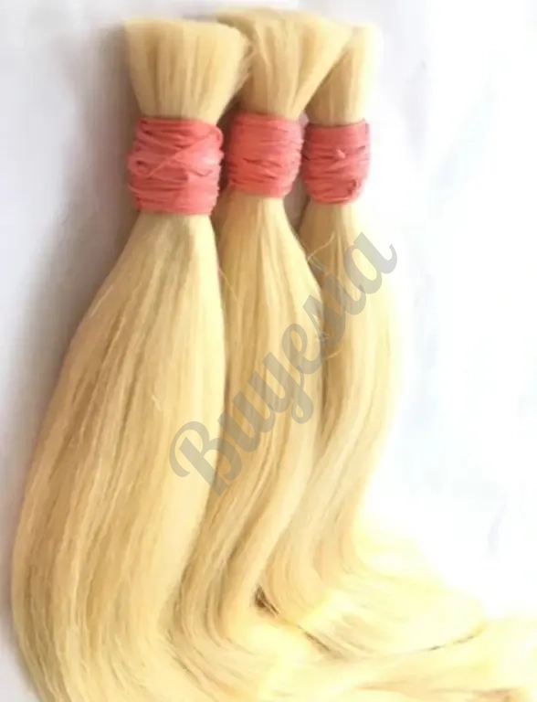 Extensiones de cabello en puntos