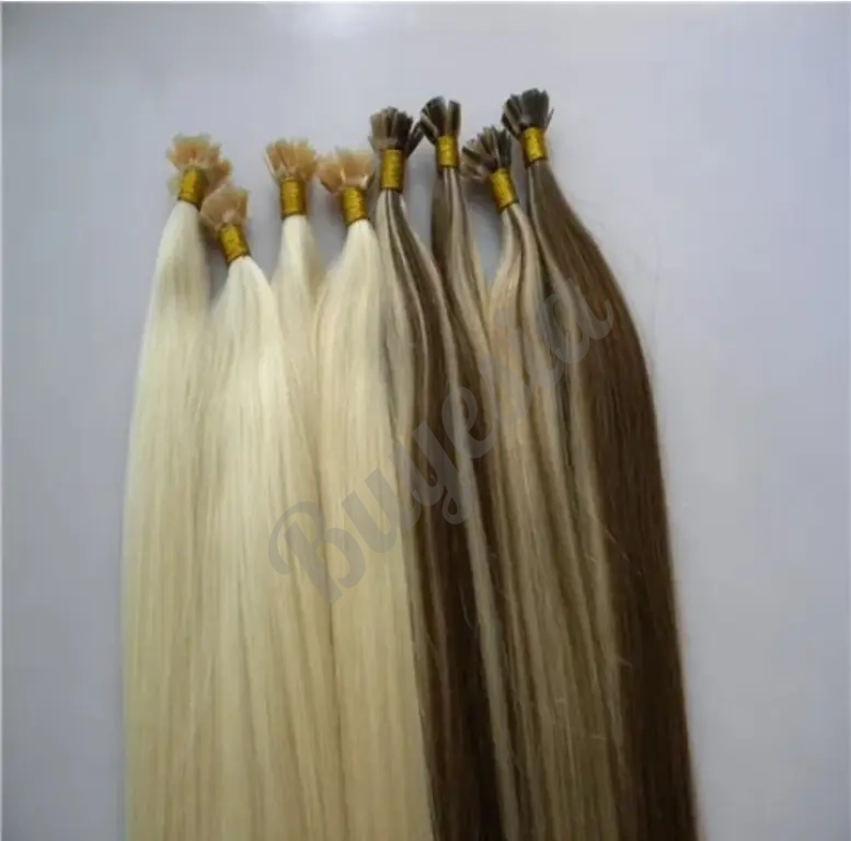 Extensiones de cabello en puntos