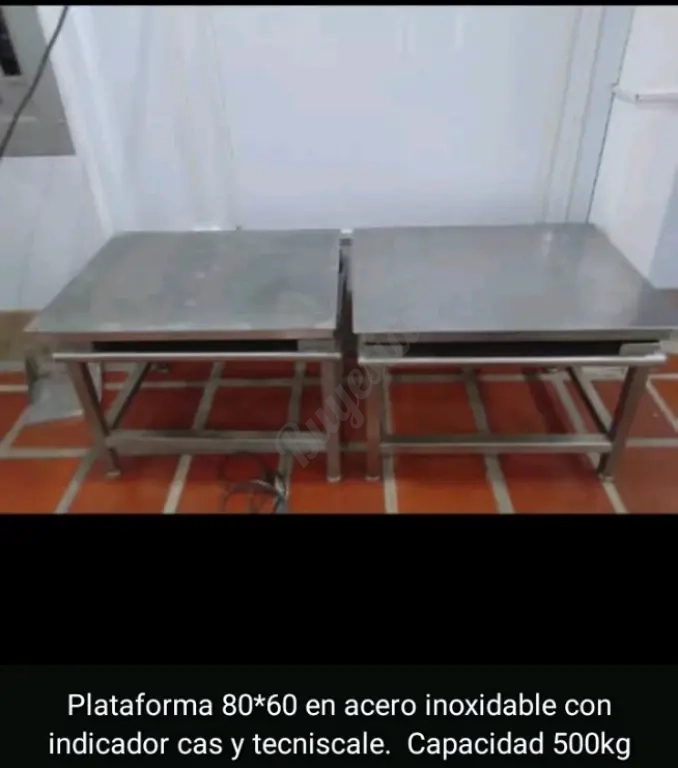 Balanzas tipo plataforma