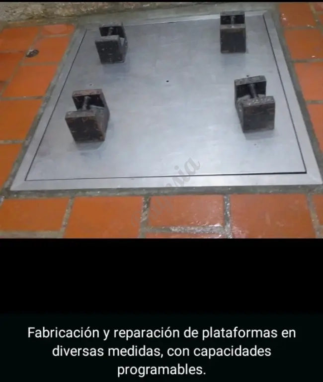 Balanzas tipo plataforma