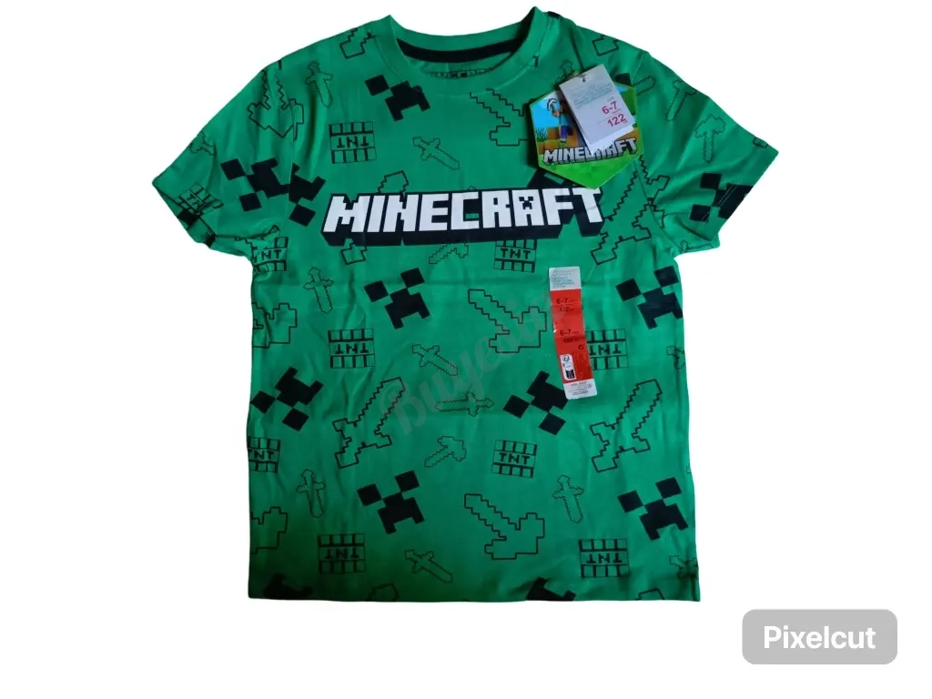 Franelas de Minercraf