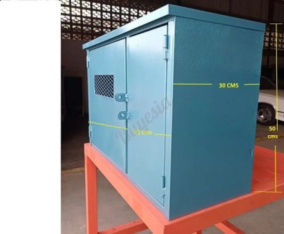 Caja un (01) Medidor Eléctrico 220 Voltios 75 X 50 X 30 Cms.