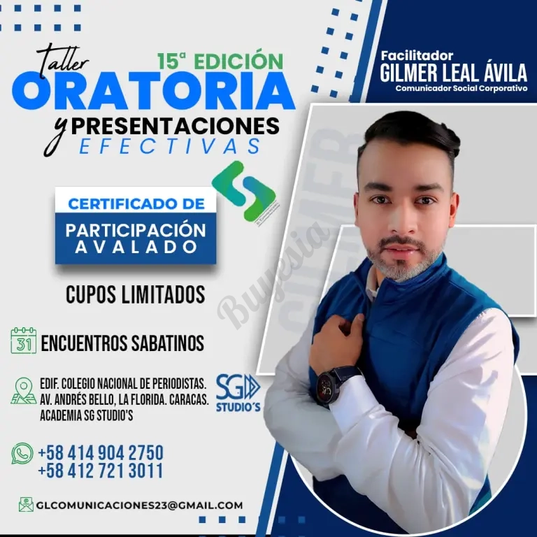Taller de Oratoria y Presentaciones Efectivas