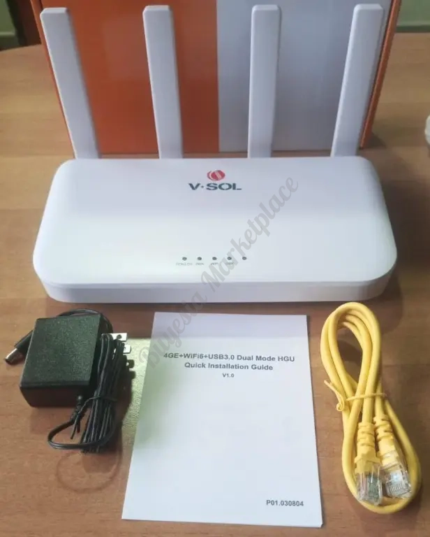 Router WIFI 6 ONU USB Fibra Óptica