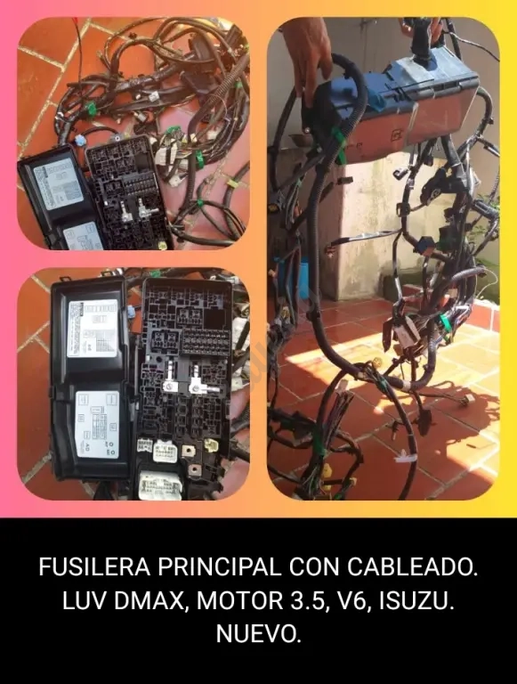 Fusilera Principal con cableado
