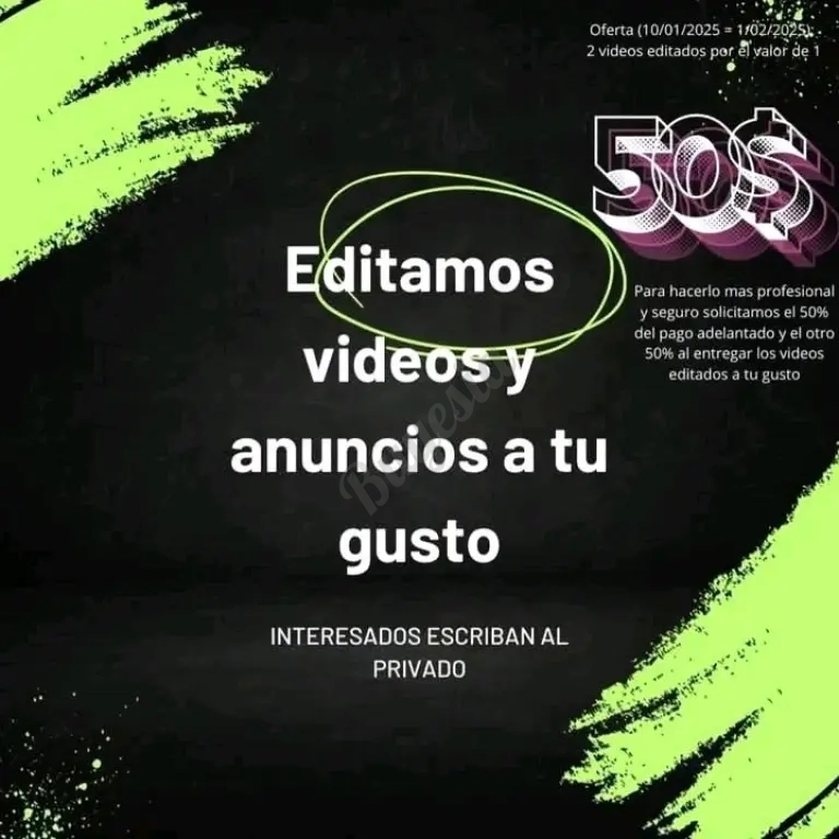 Editamos Videos Y Anuncios A Tu Gusto, Además Creamos Logos