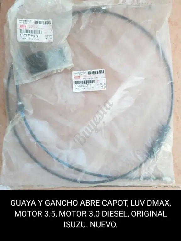 Guaya abre Capot Luv Dmax