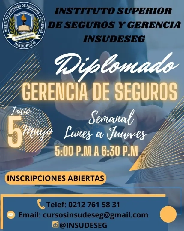 CALENDARIO ACADÉMICO: CURSOS Y DIPLOMADOS EN MATERIA DE SEGUROS 2025