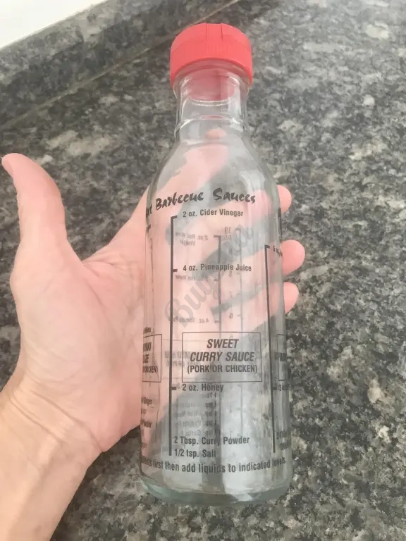 Botella mezcladora para hacer salsas