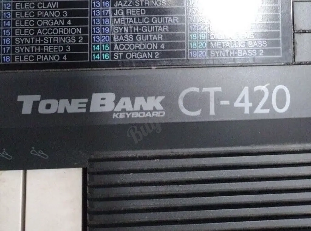 Casio Tone Bank CT-420