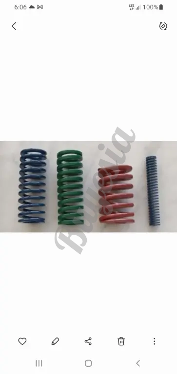 Resortes Al cromo importados