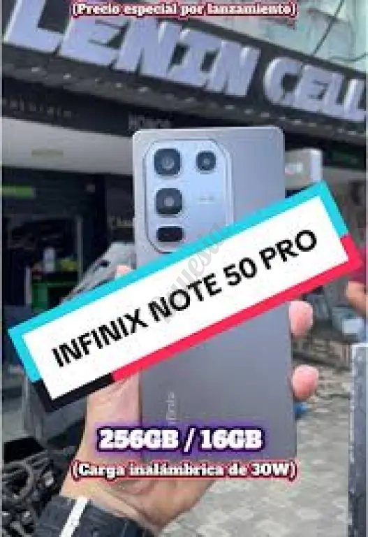 Infinix 50 Note Precio especial Somos tienda Física
