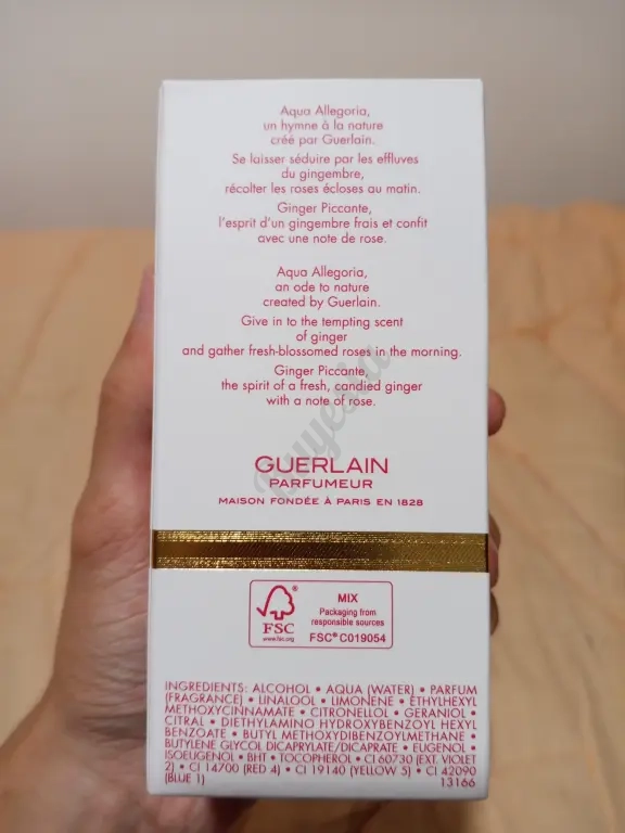 Perfume Aqua Allegoria Ginger Piccante