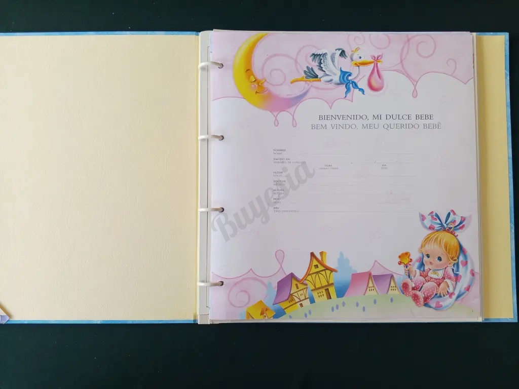 Álbum diario para bebés