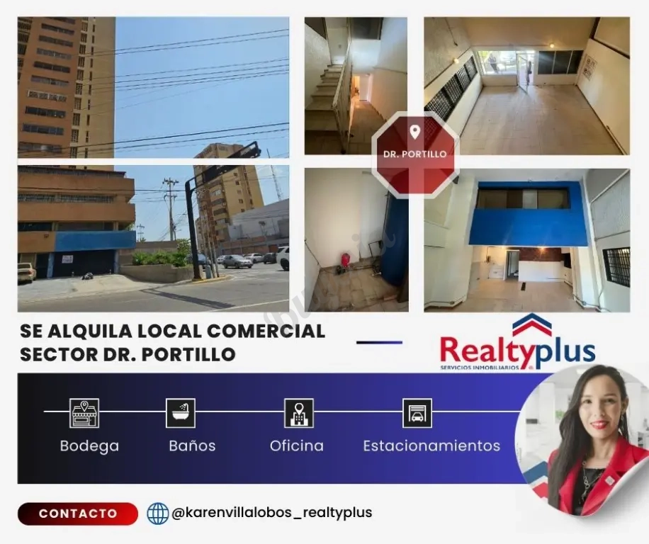 Se alquila Local Comercial, ubicado Sector Dr. Portillo. A pie de cal