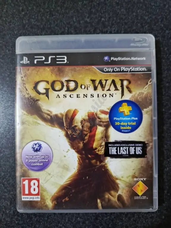 God of War Ascension PS3 Disco Físico Negociable