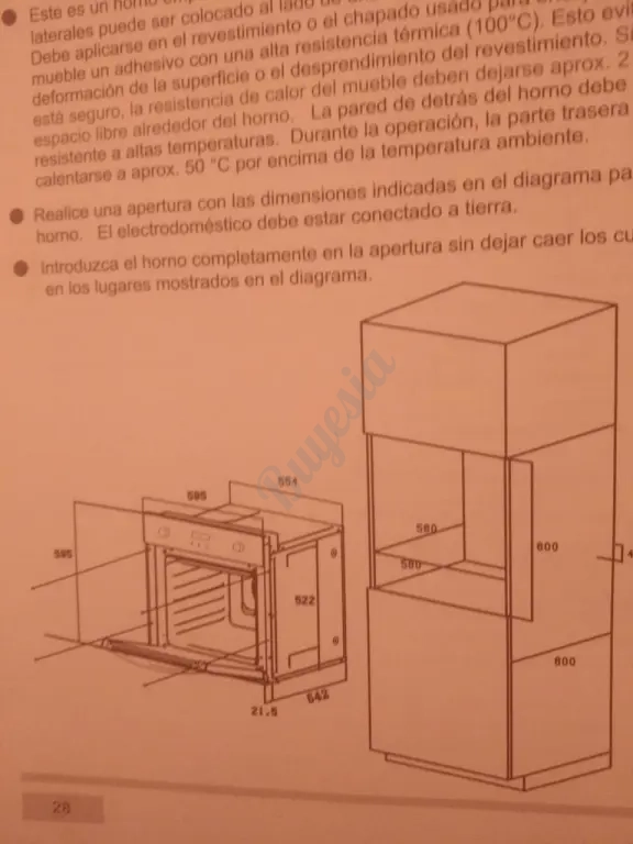 Horno Haier 110v