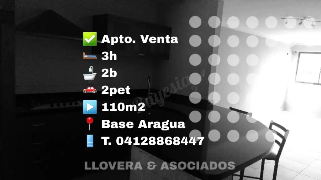Venta Apto. Maracay Zona Norte